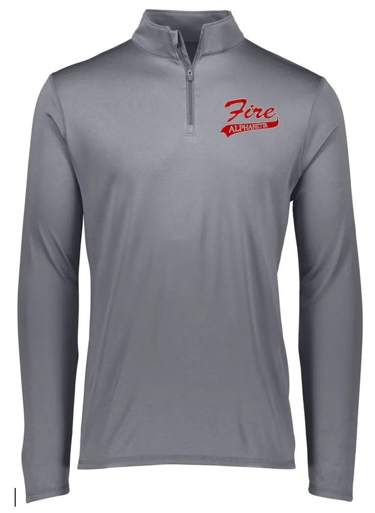 1/4 Zip Pullover with embroidered logo (Men's)