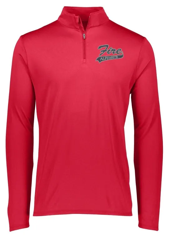 1/4 Zip Pullover with embroidered logo (Men's)