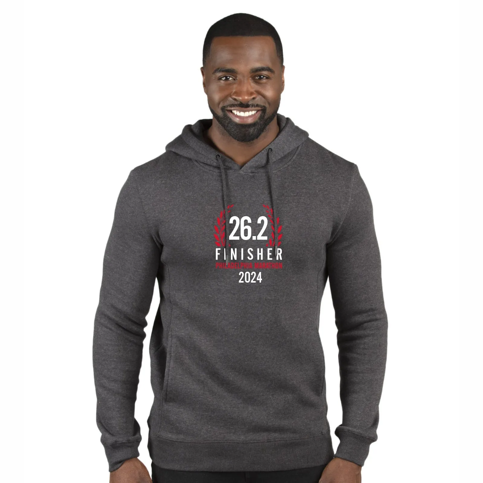 Adult Fleece Hoody -Charcoal Heather- AACR 2024 Finisher