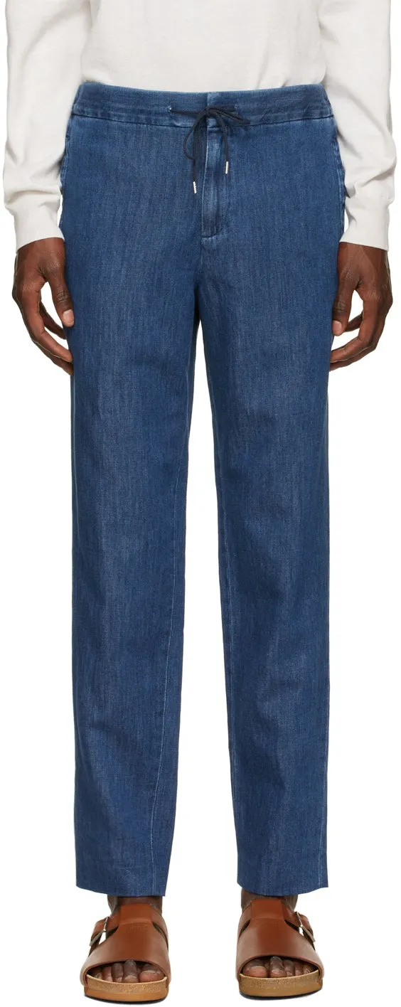 A.P.C. Indigo Denim Etienne Trousers