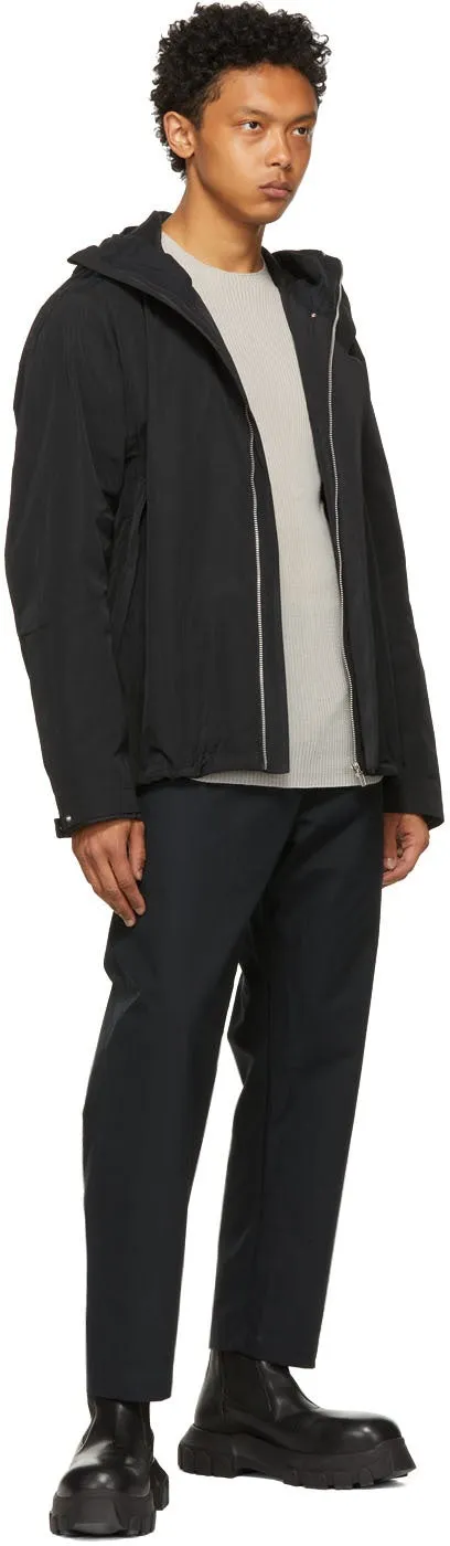 Arnar MÃ¡r JÃ³nsson Navy Cotton Ventile Trousers