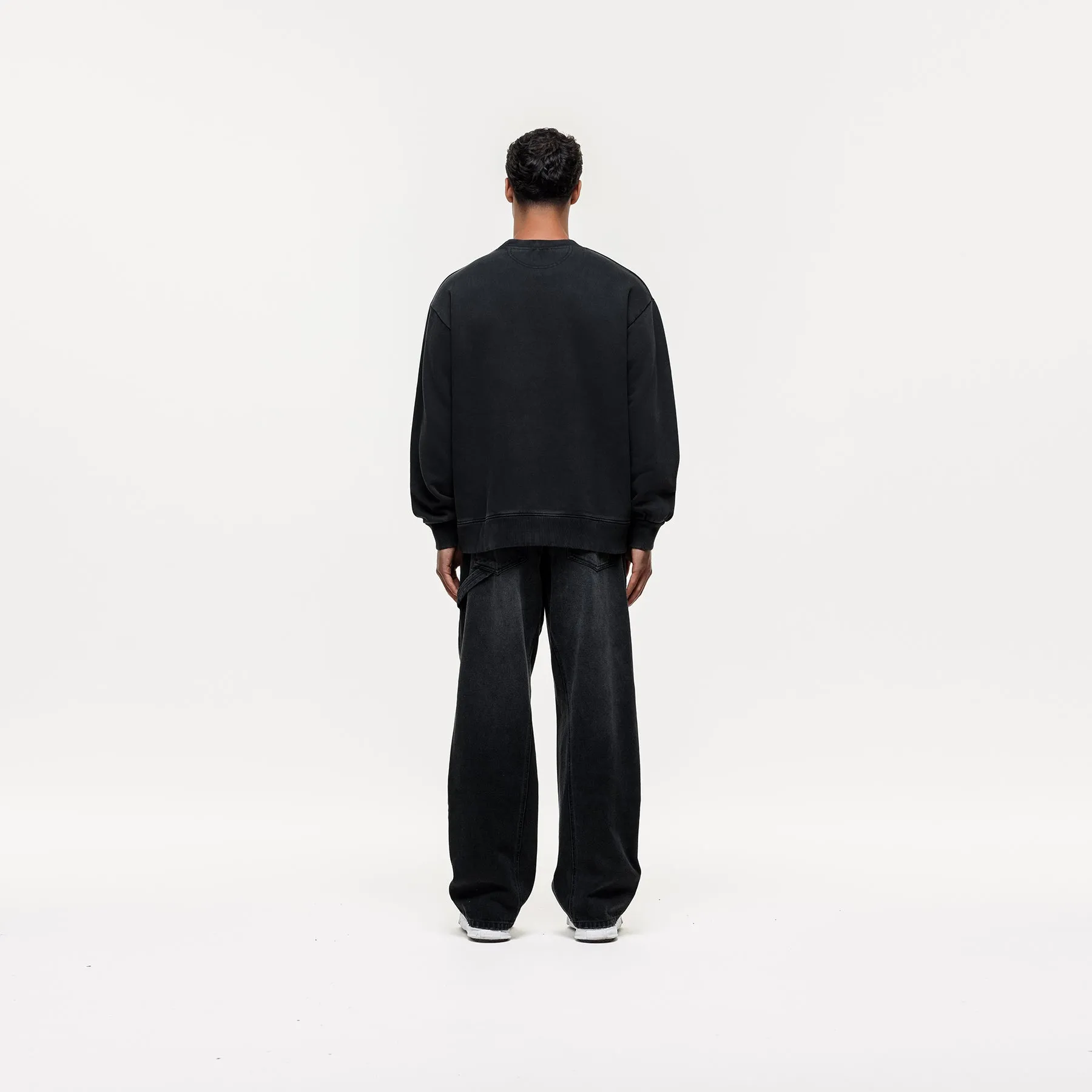 Atelier Black Washed Sweatshirt