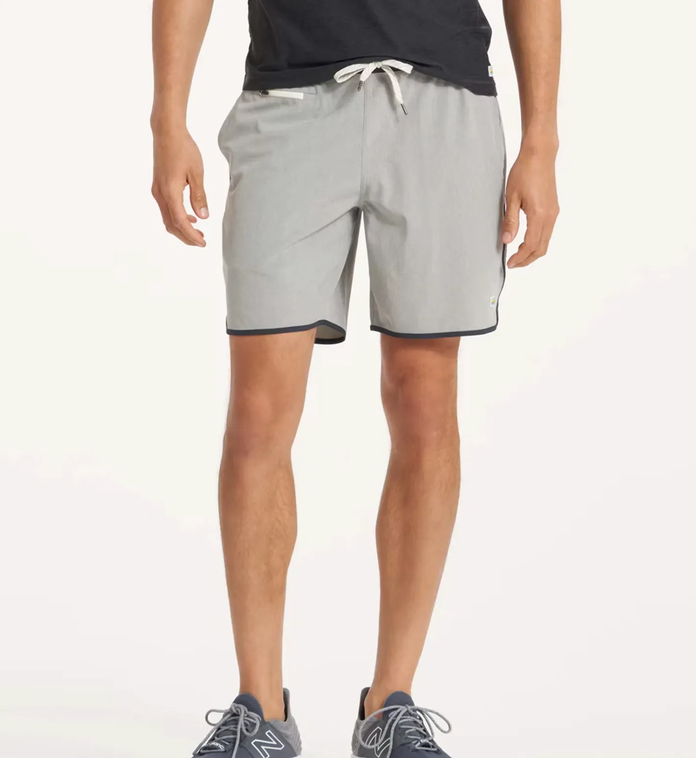 Banks Short - Eucalyptus Linen Texture