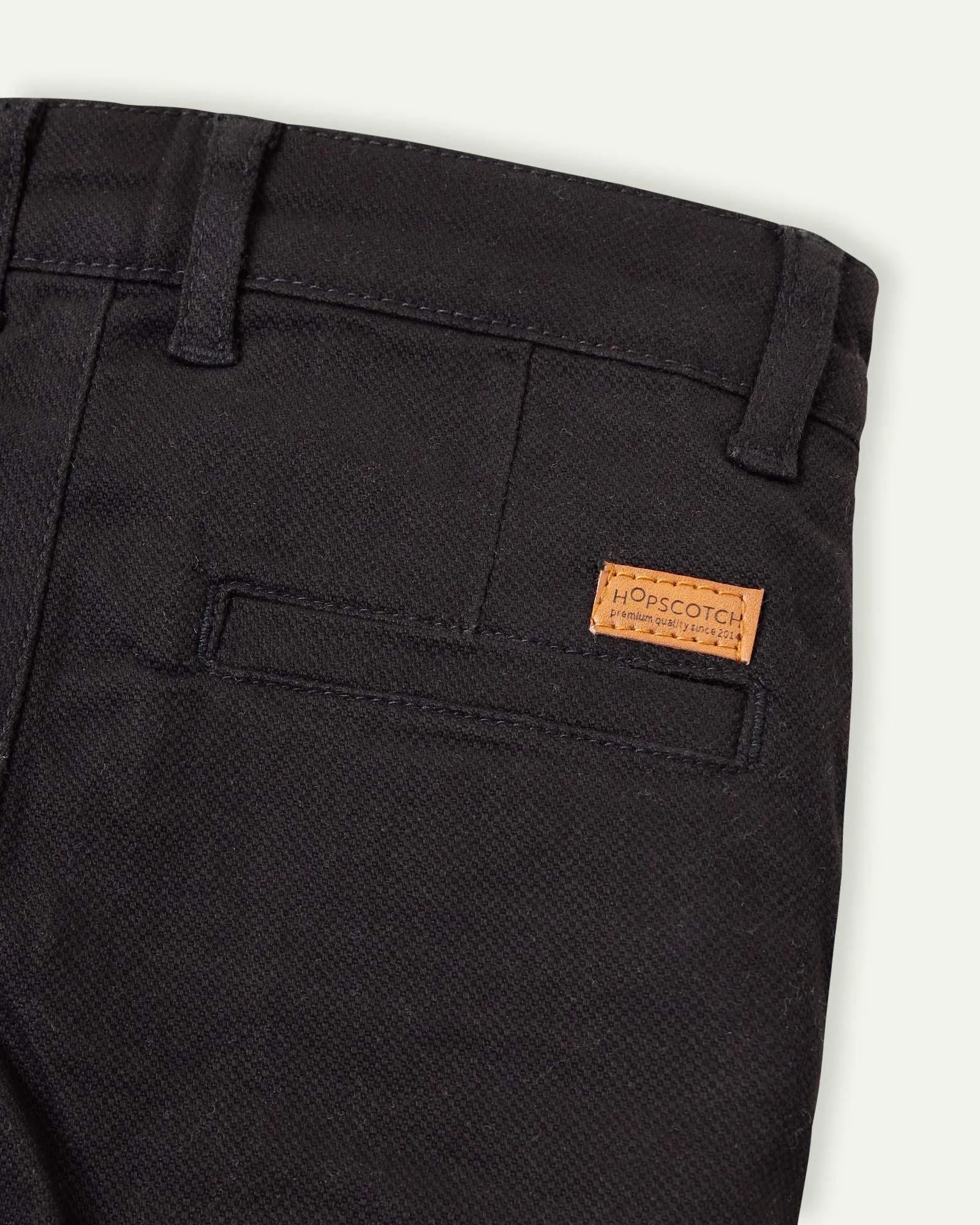 Black Slim Fit Chino Pants