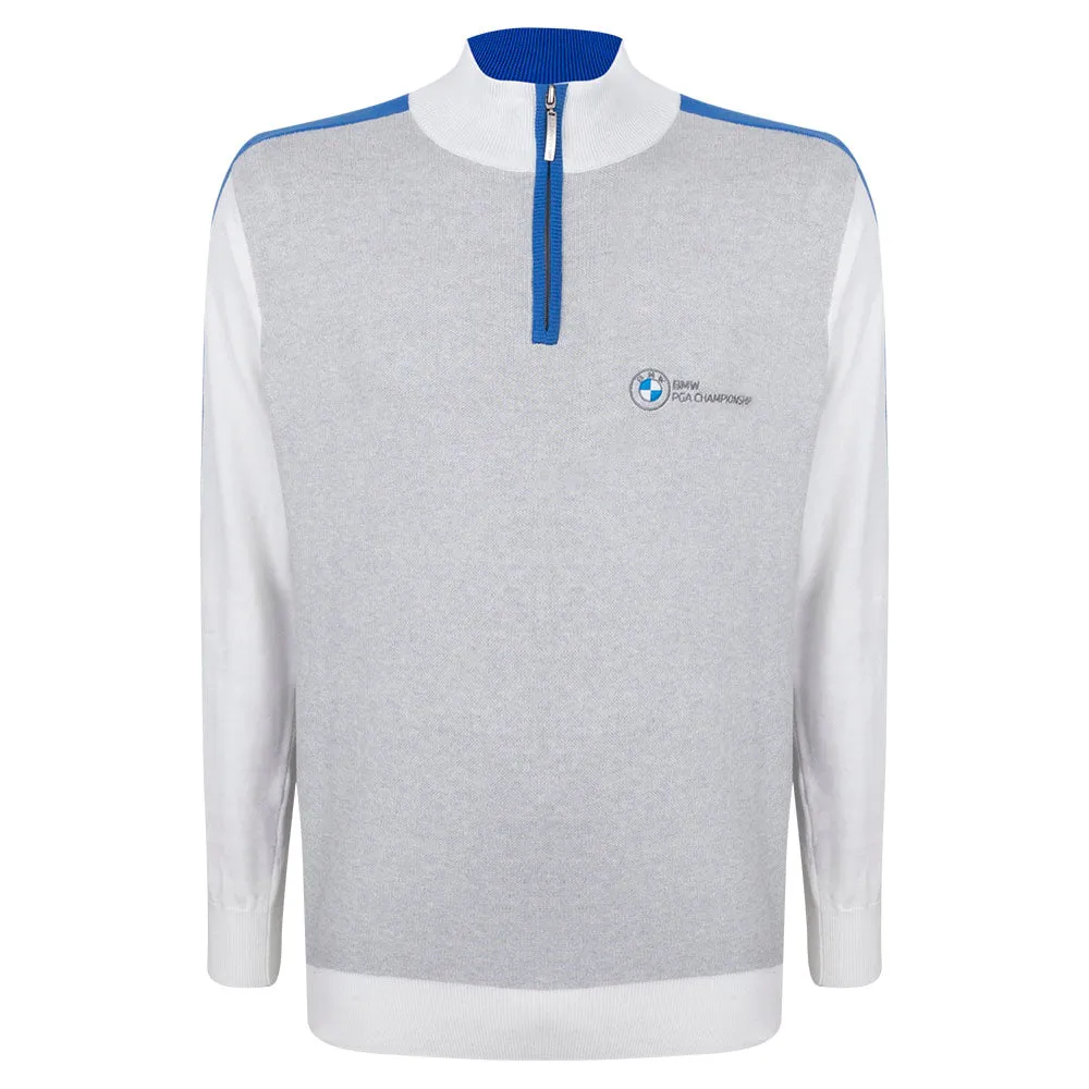 BMW PGA Championship Glenmuir Men's White Sweater
