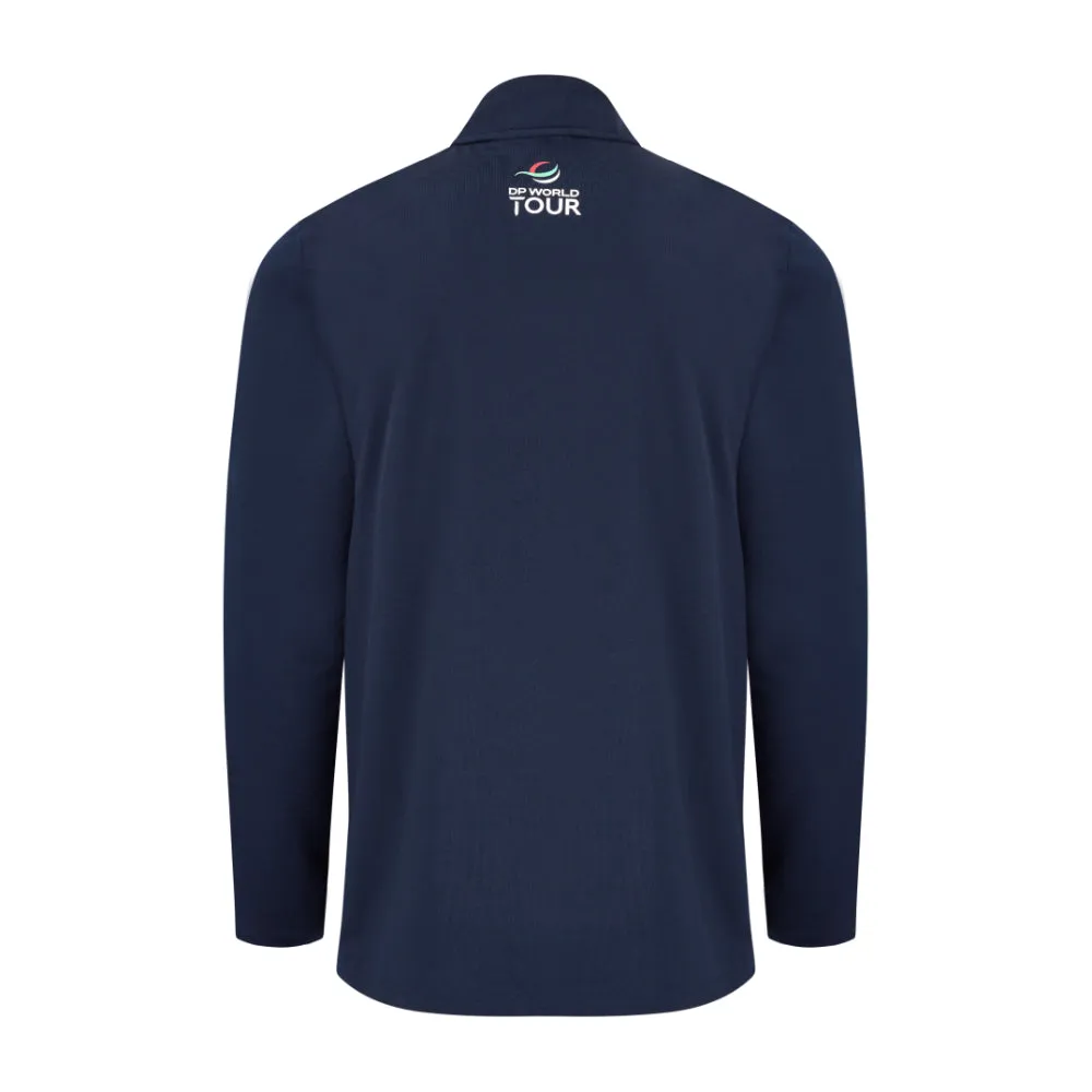 BMW PGA Championship Men's Navy 1/4 Zip Mid Layer