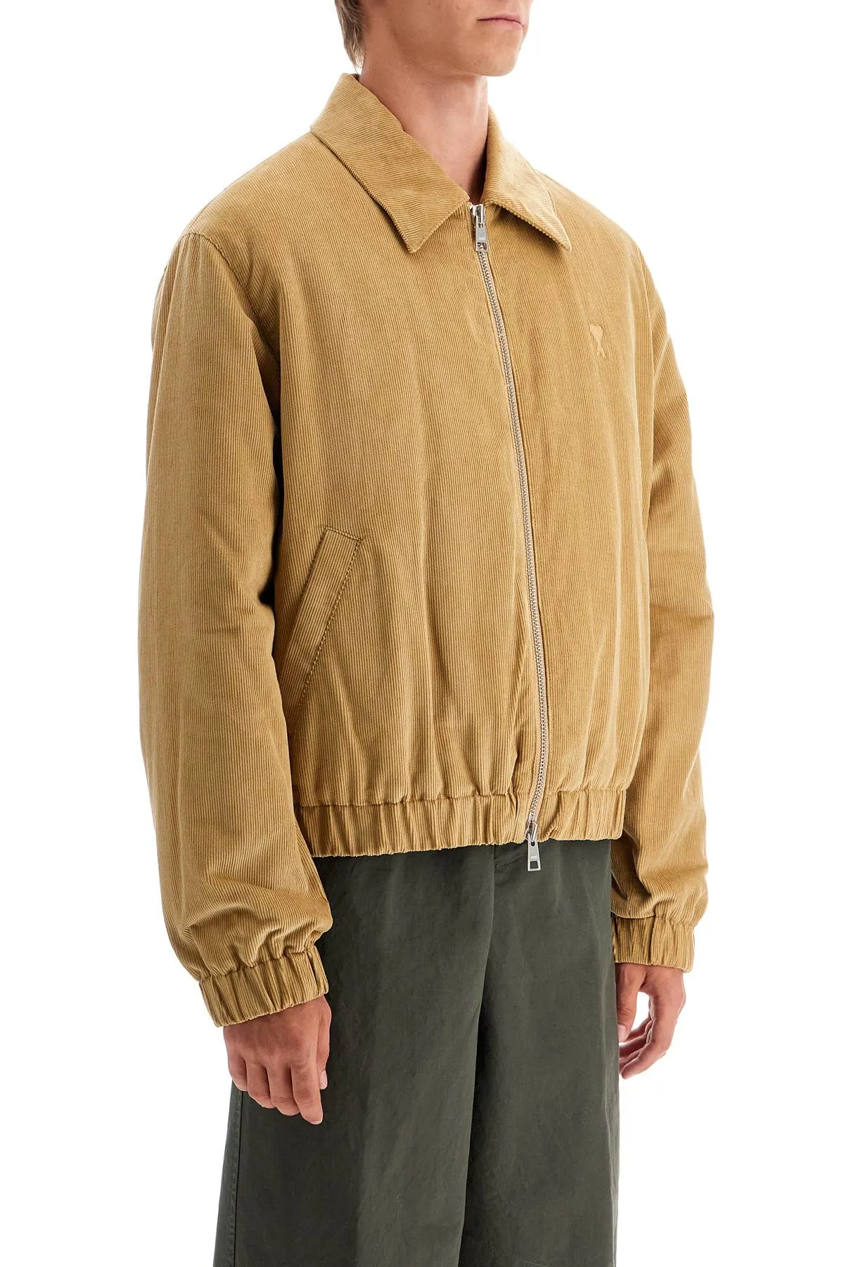 corduroy bomber jacket