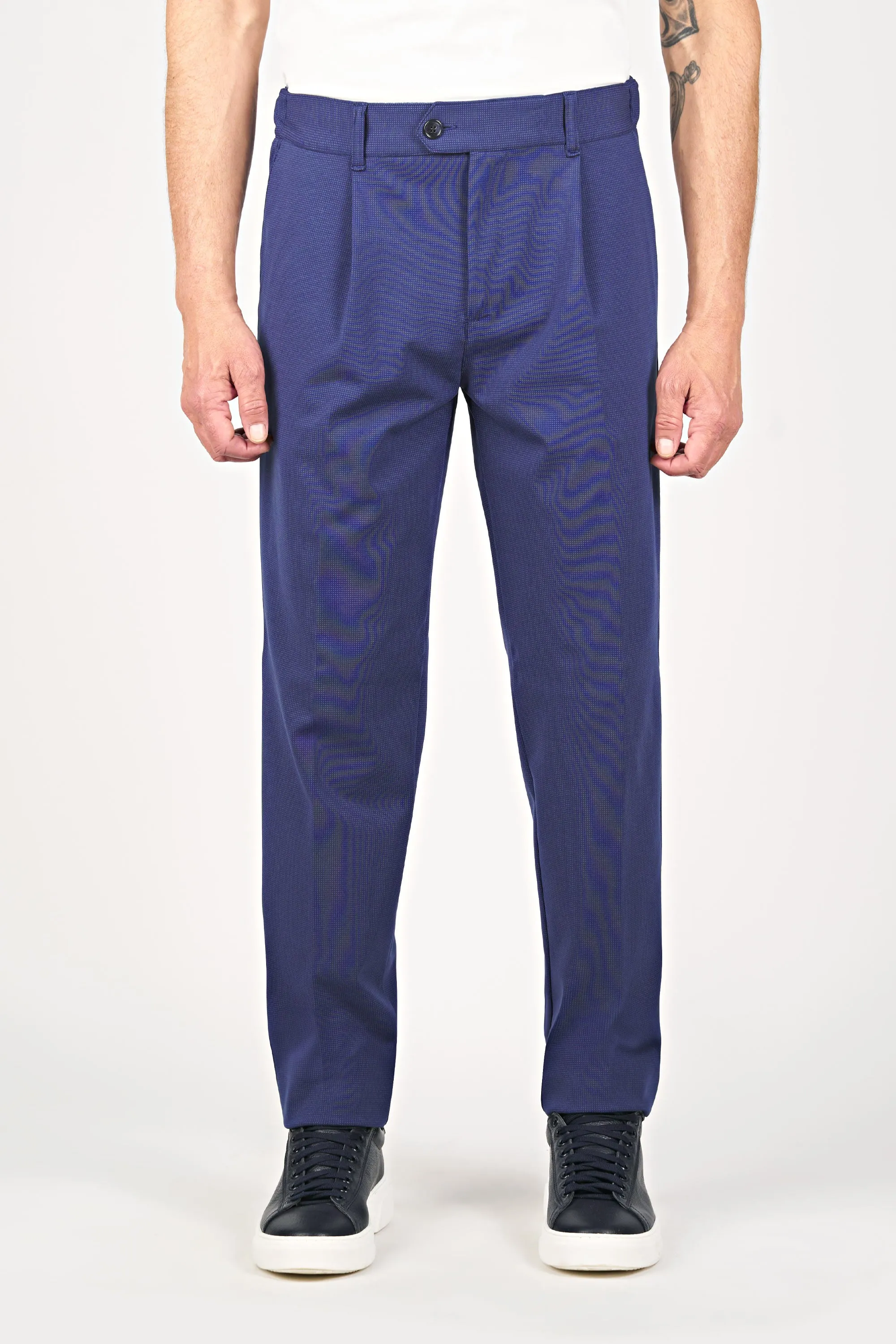 Dotted-Fancy Pattern ZMART Trousers
