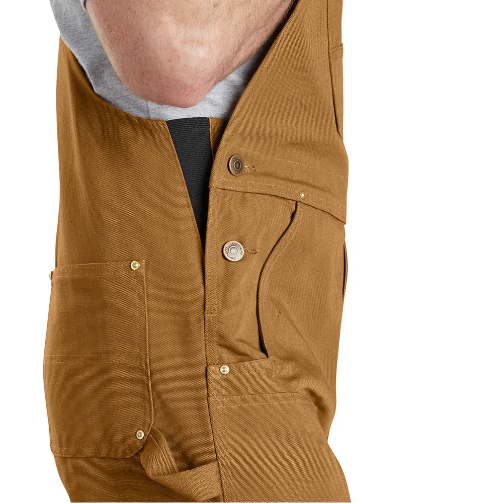 DUCK BIB OVERALLS - 211-Carhartt Brown | Carhartt 102776