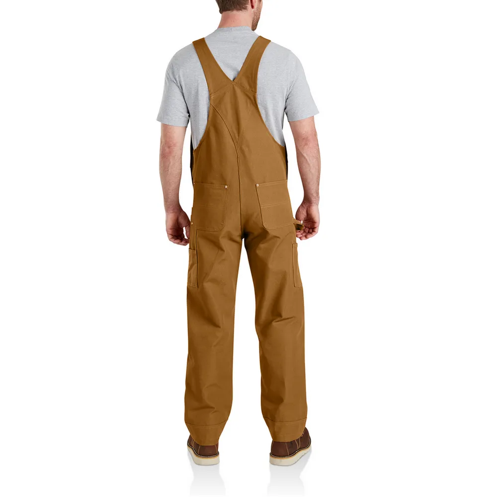 DUCK BIB OVERALLS - 211-Carhartt Brown | Carhartt 102776