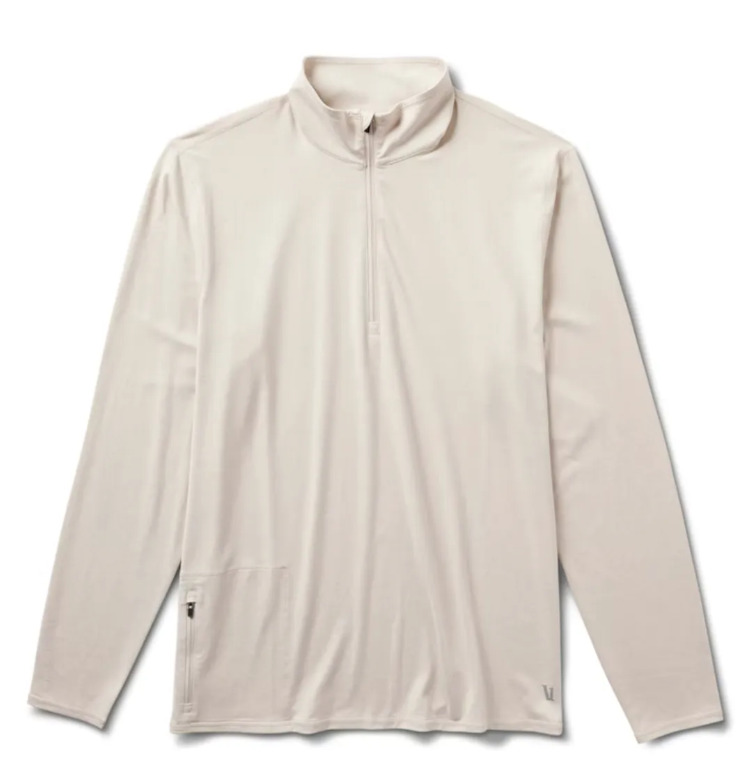 Ease Performance Half Zip - Suede Heather