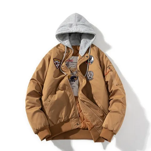 Embroidery Bomber Jacket