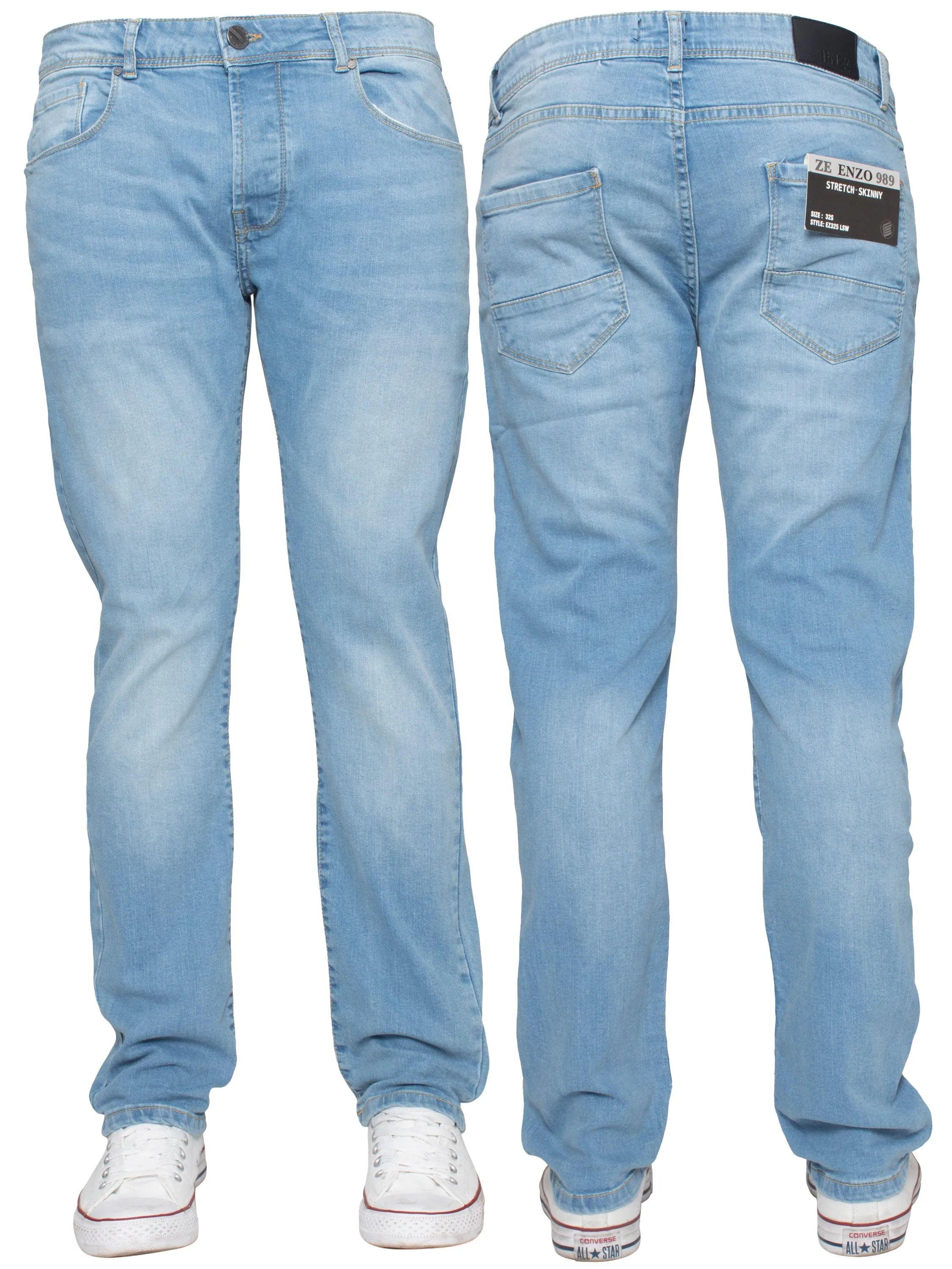 Enzo | Mens Hernando Slim Fit Jeans