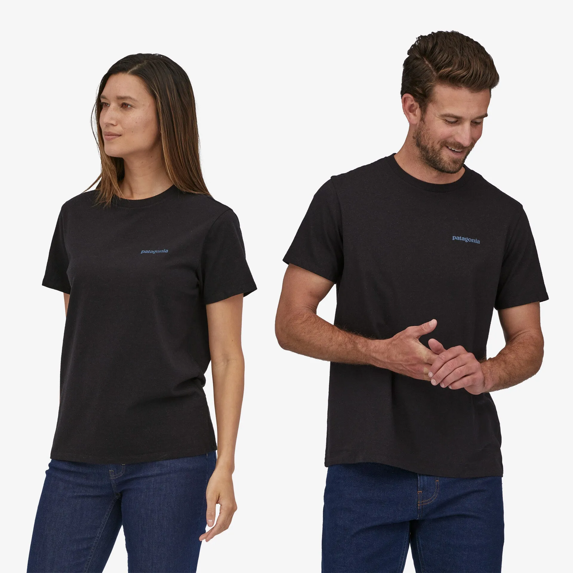 Fitz Roy Icon Responsibili Patagonia T-Shirt in Garden Green