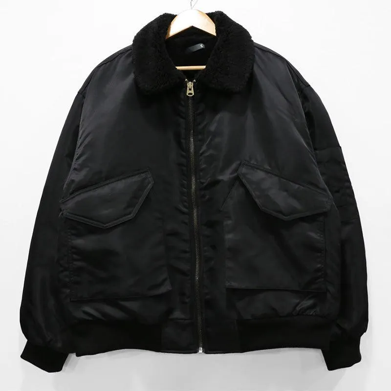 Fleece Bomber Jacket