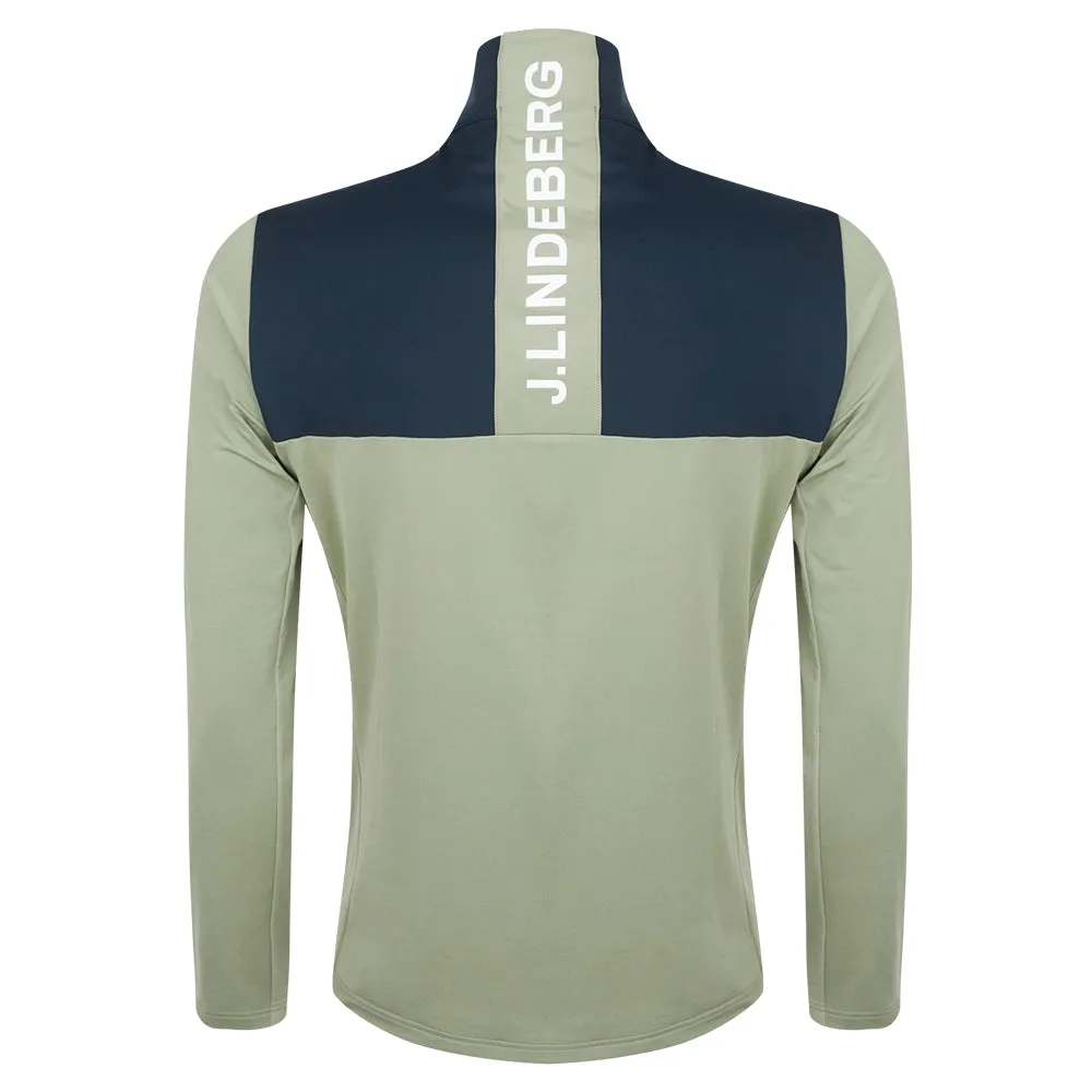 Genesis Scottish Open J.Lindeberg Men's Banks Panel Green Mid Layer