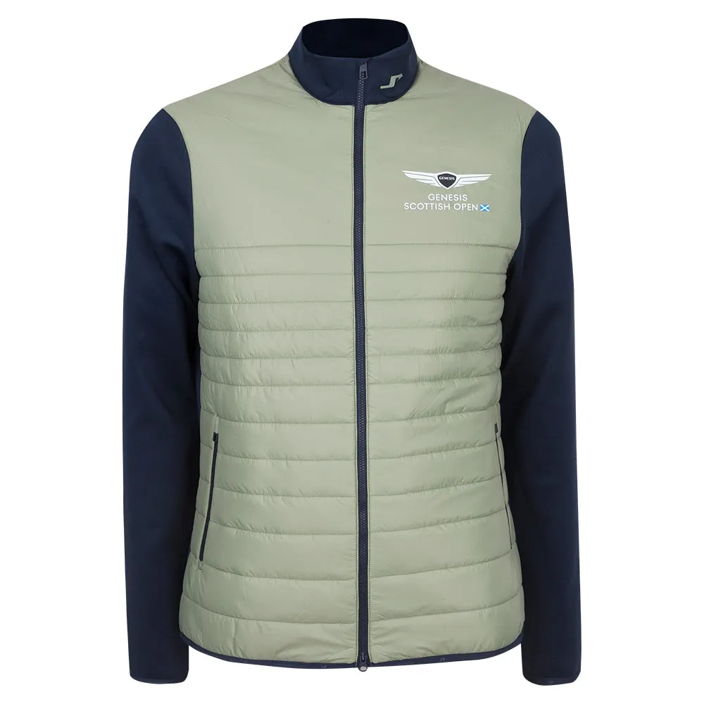 Genesis Scottish Open J.Lindeberg Men's Green Hybrid Jacket