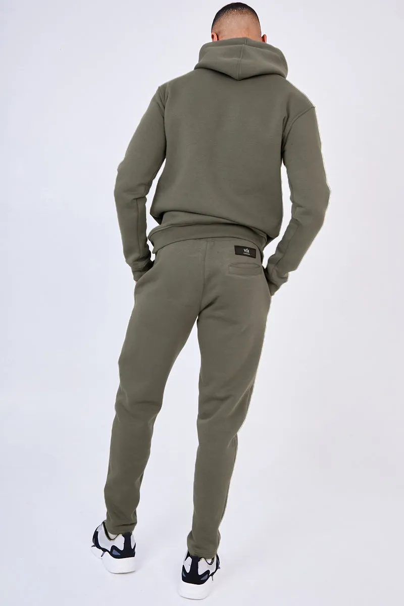 Holloway Road Fleece Tracksuit - Khaki