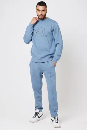 Homerton Crew Tracksuit- Stormy Grey