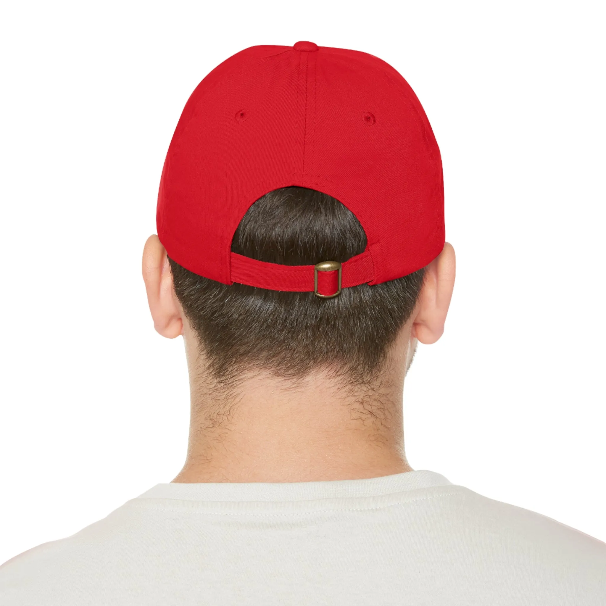 Jesu Christ Dad Hat Leather Patch