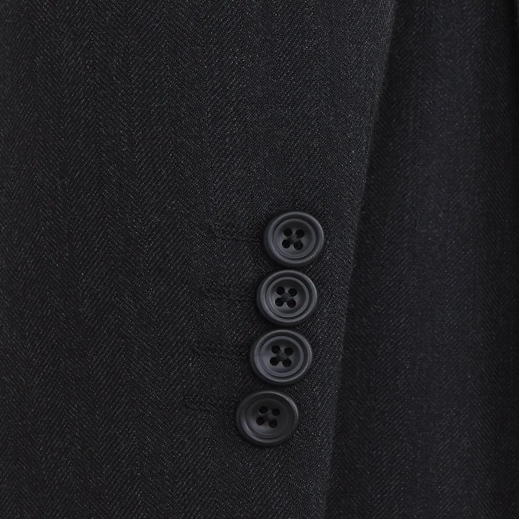 Kensington Charcoal Herringbone Suit