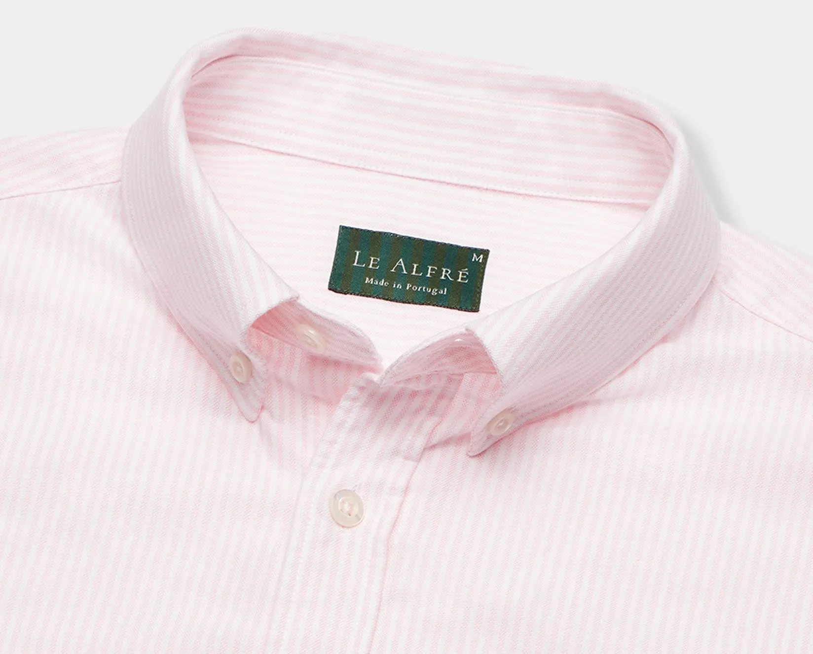 'Le Stripe' Oxford Shirt - Pink