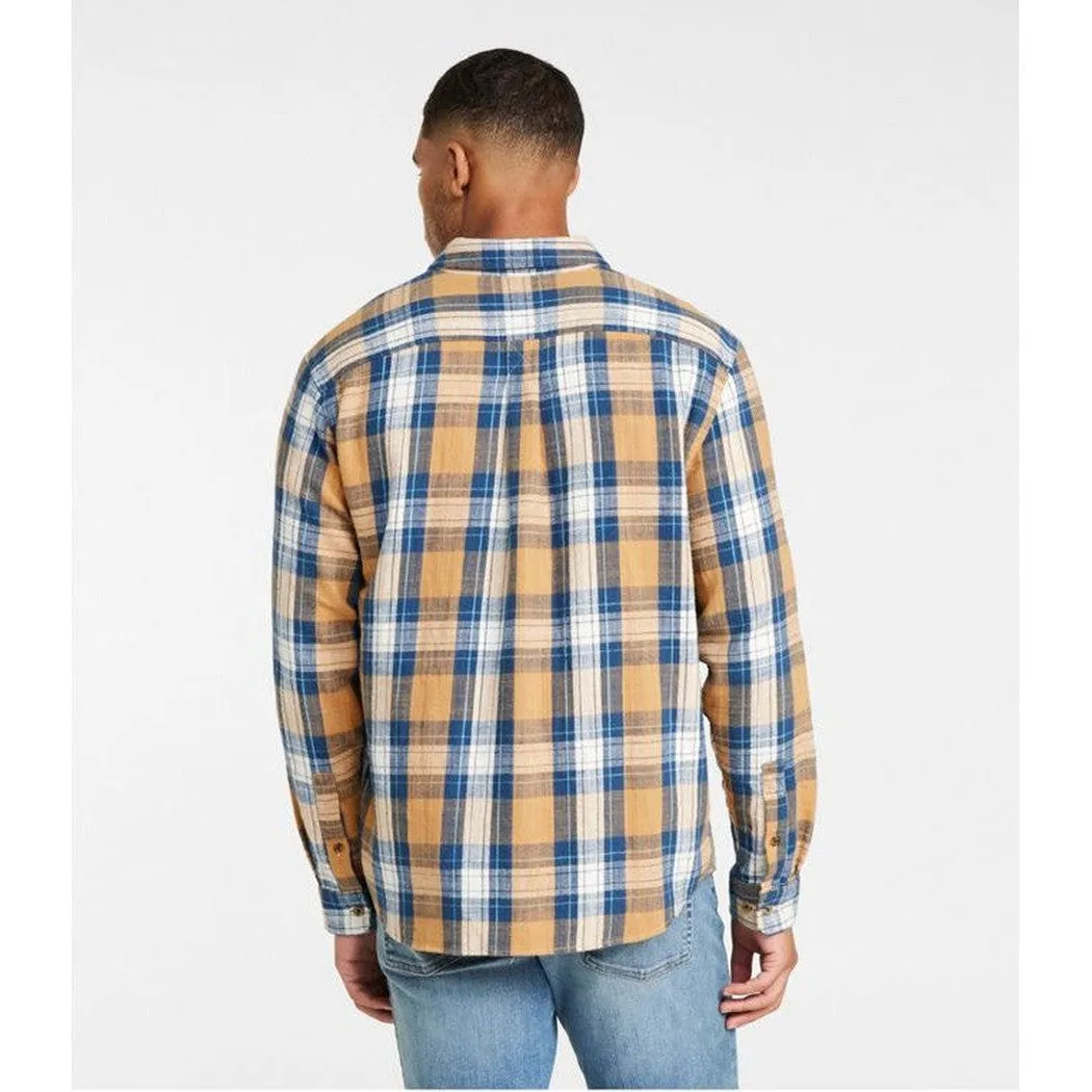 L.L.Bean Men's Regular 1912 Field Flannel Shirt Slightly Fitted Plaid