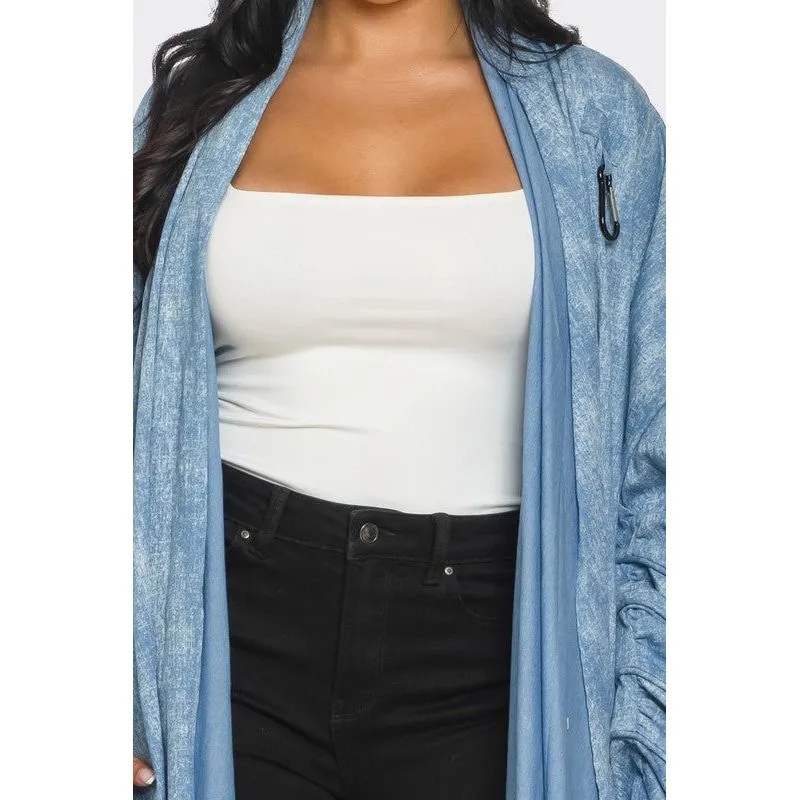 Maxi Denim Duster Coat