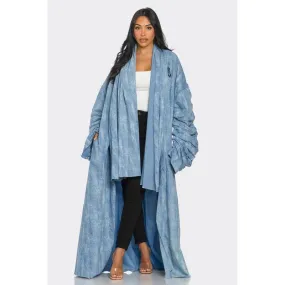 Maxi Denim Duster Coat