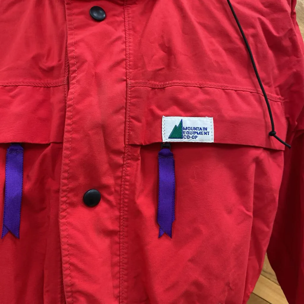 MEC - Men's Vintage Gore-Tex Shell Jacket: Red-men-SM