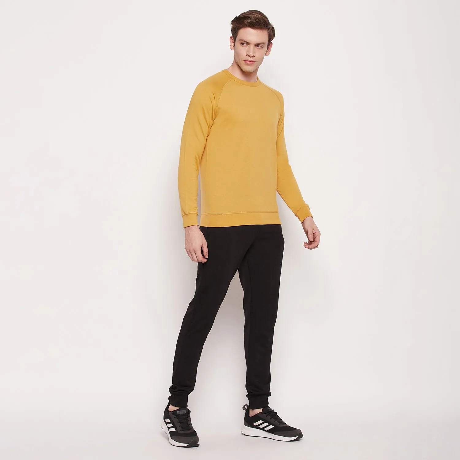 Men Mustard Tracksuit
