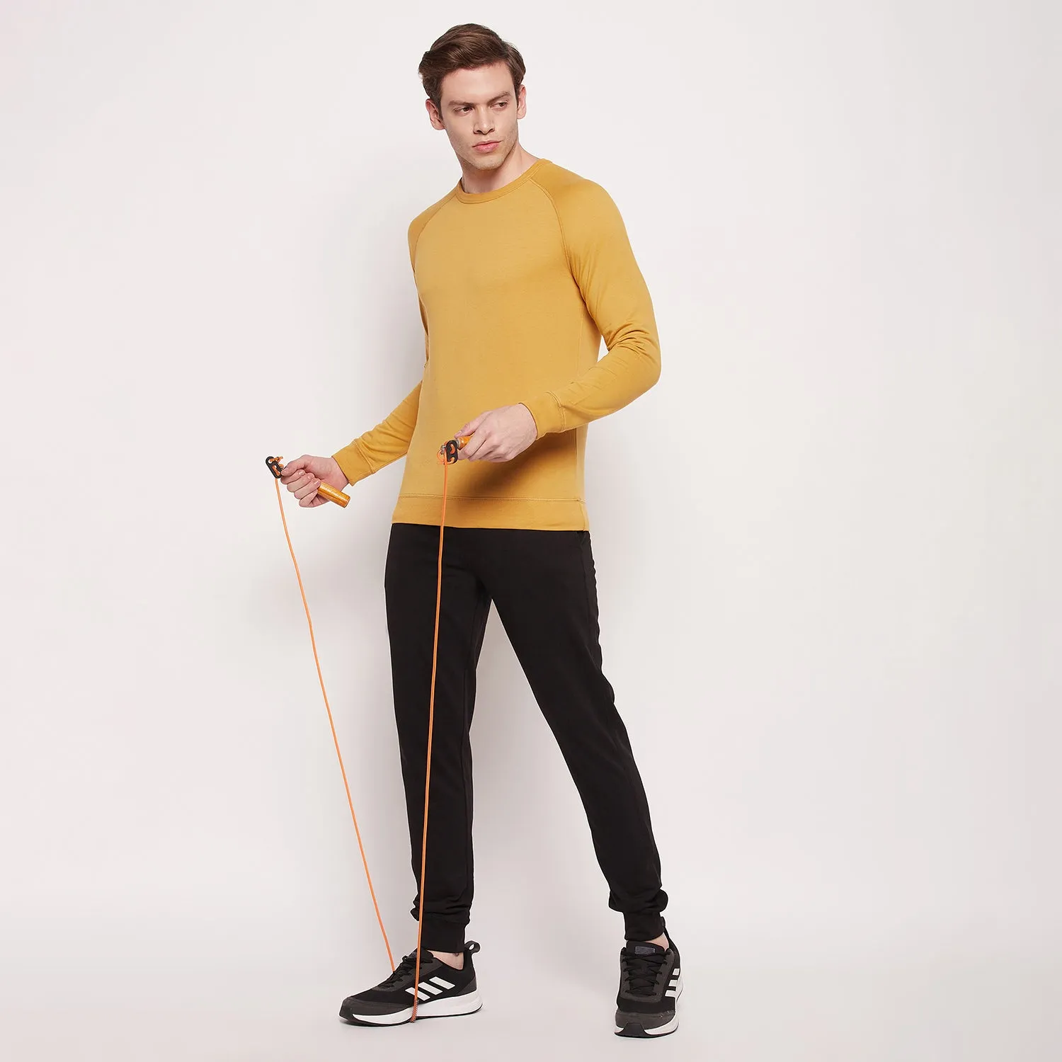 Men Mustard Tracksuit