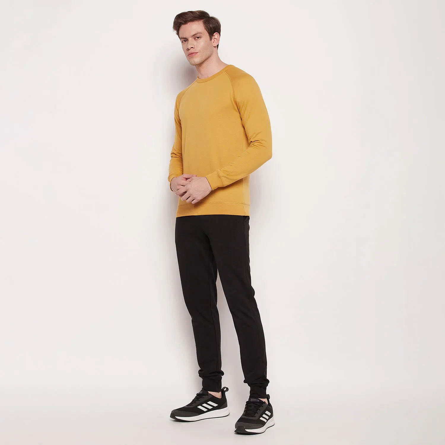 Men Mustard Tracksuit