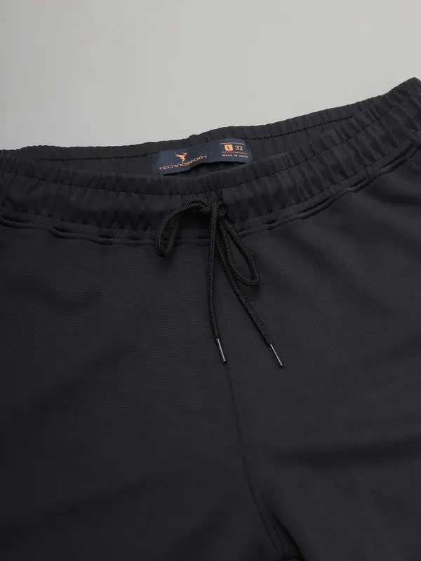 Men Solid Slim Fit Tracksuits with ELASTO LITE