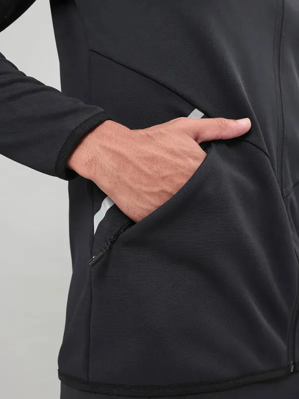 Men Solid Slim Fit Tracksuits with ELASTO LITE