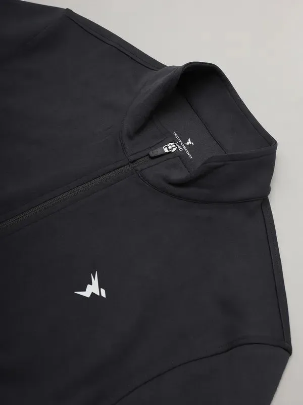 Men Solid Slim Fit Tracksuits with ELASTO LITE