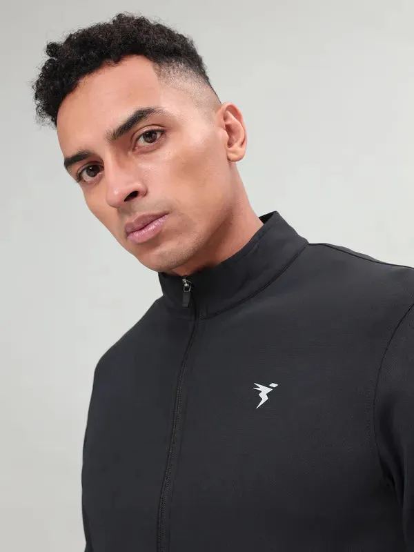 Men Solid Slim Fit Tracksuits with ELASTO LITE
