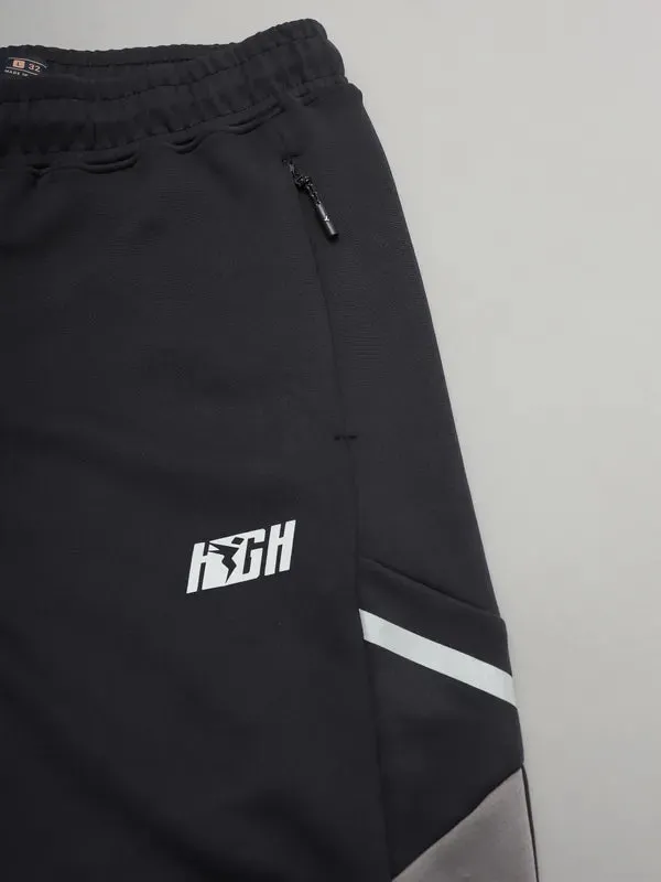 Men Solid Slim Fit Tracksuits with ELASTO LITE