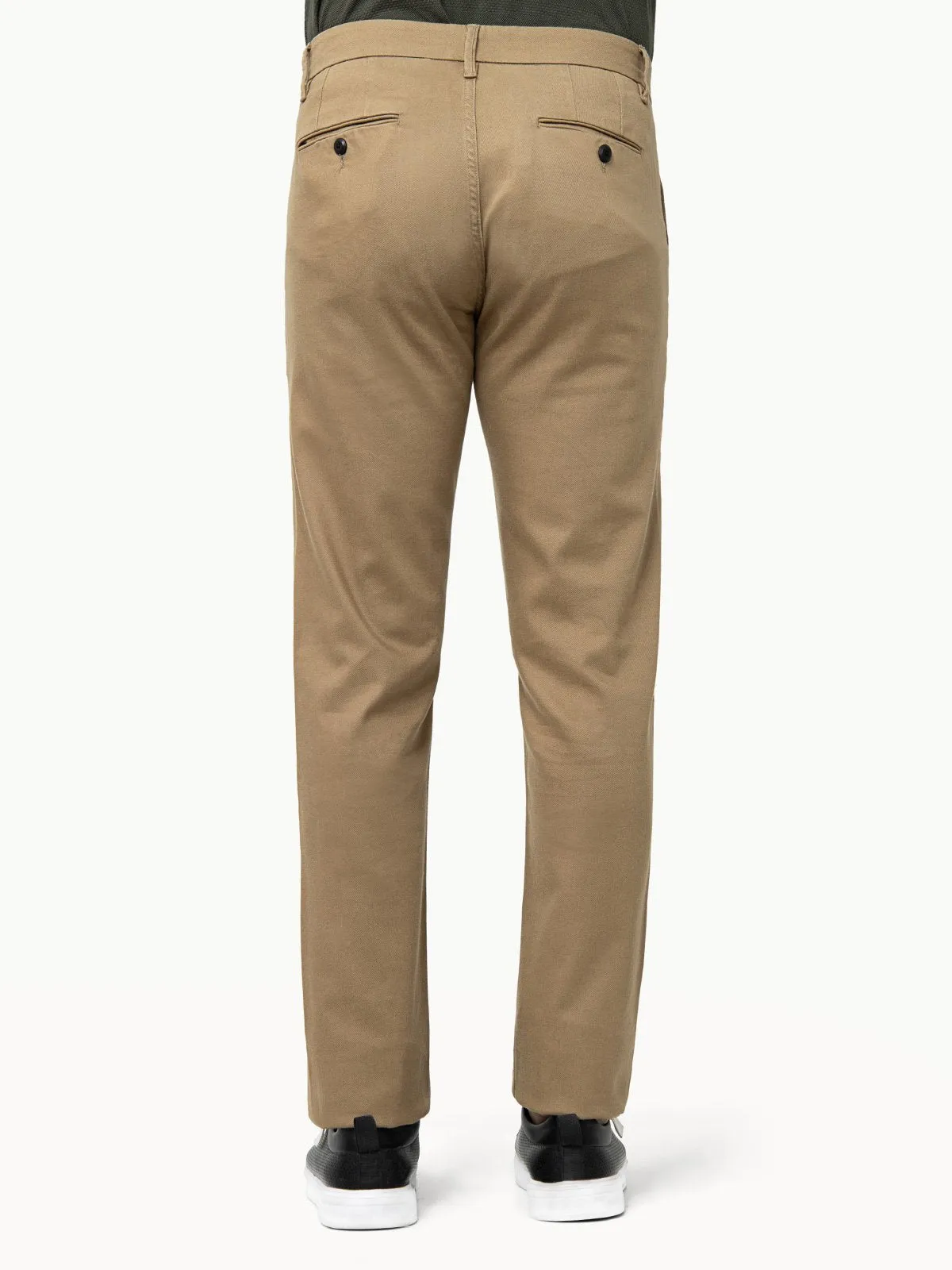 Men's Beige Chino Pant - EMBCP22-008