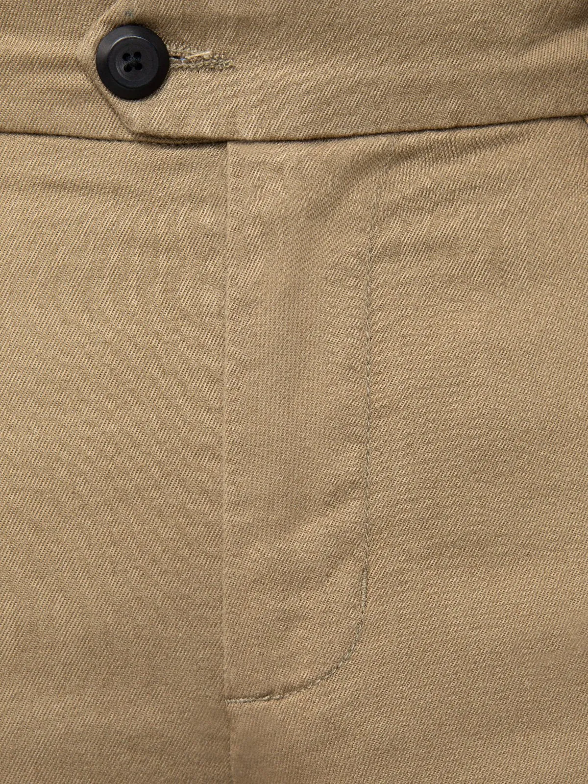 Men's Beige Chino Pant - EMBCP22-008