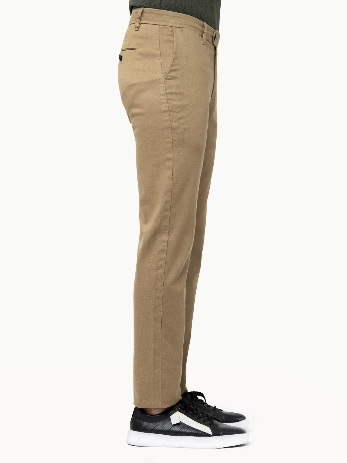 Men's Beige Chino Pant - EMBCP22-008