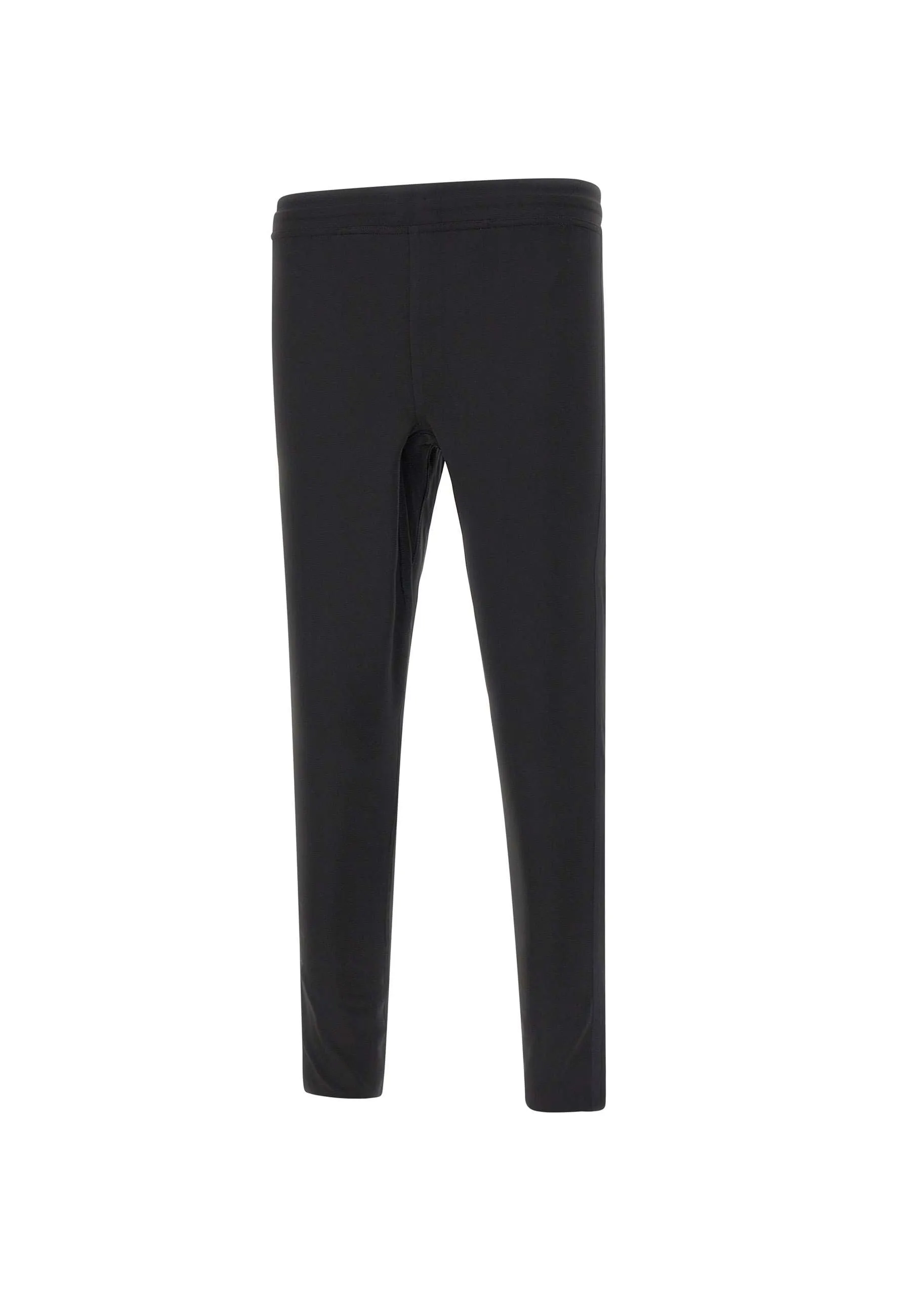 Men's Black Reflective Run Tights