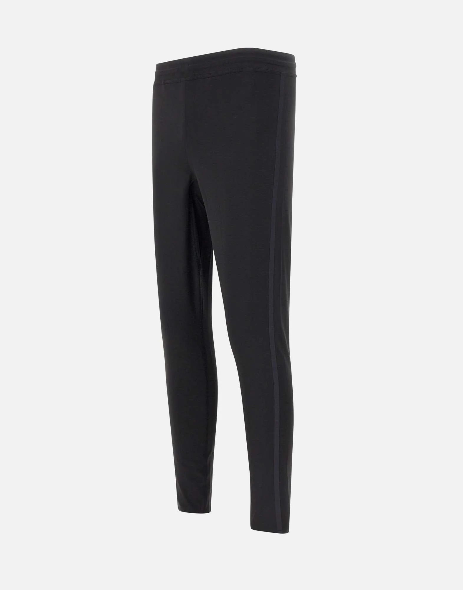 Men's Black Reflective Run Tights