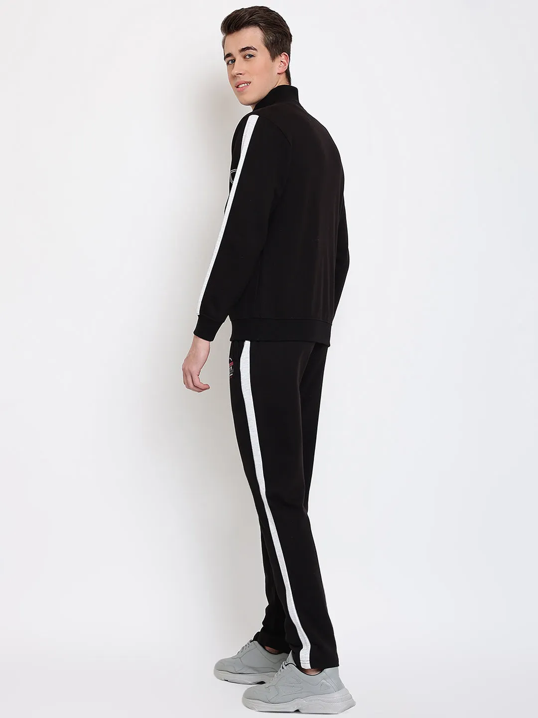 Mens Black Track Suit