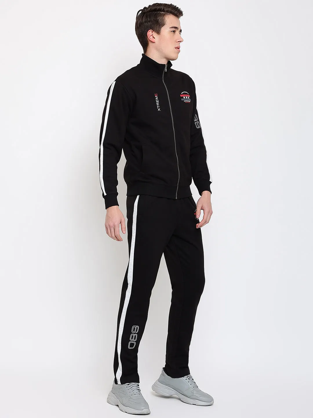 Mens Black Track Suit