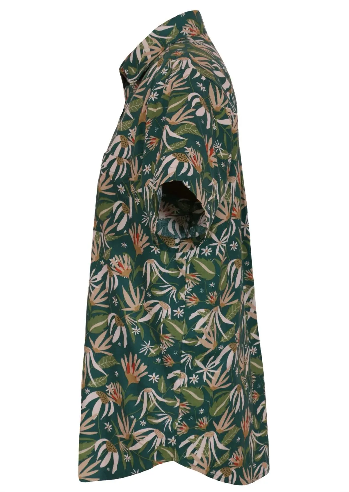 Men's Cotton Shirt Flannel Flower