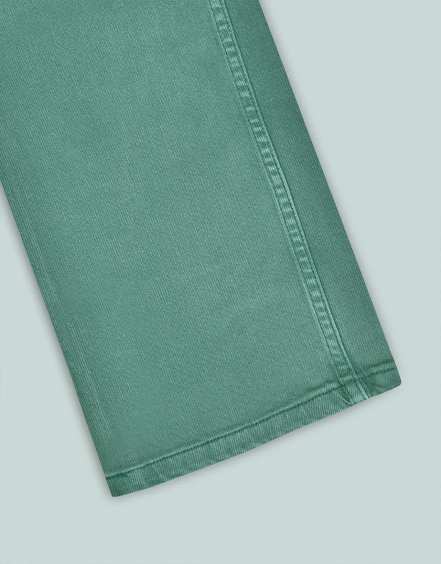 Men's Denim Jeans Pent - Green
