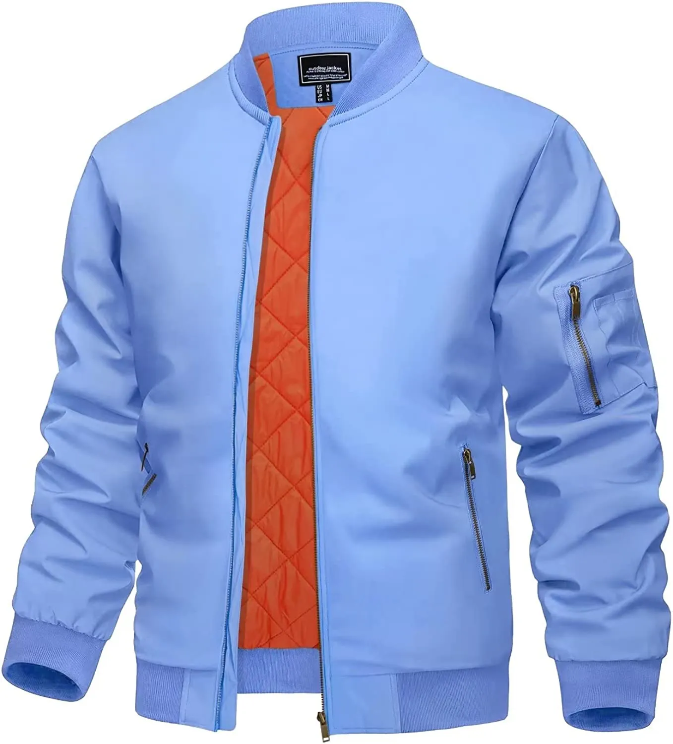 Men's Jacket Casual Windproof Bomber Jackets