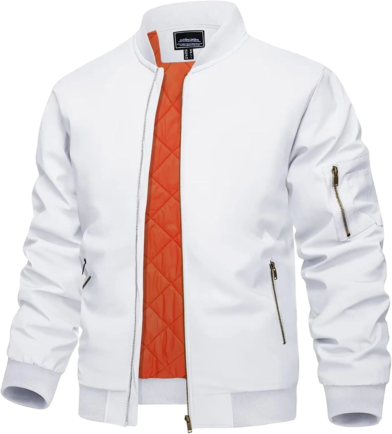 Men's Jacket Casual Windproof Bomber Jackets