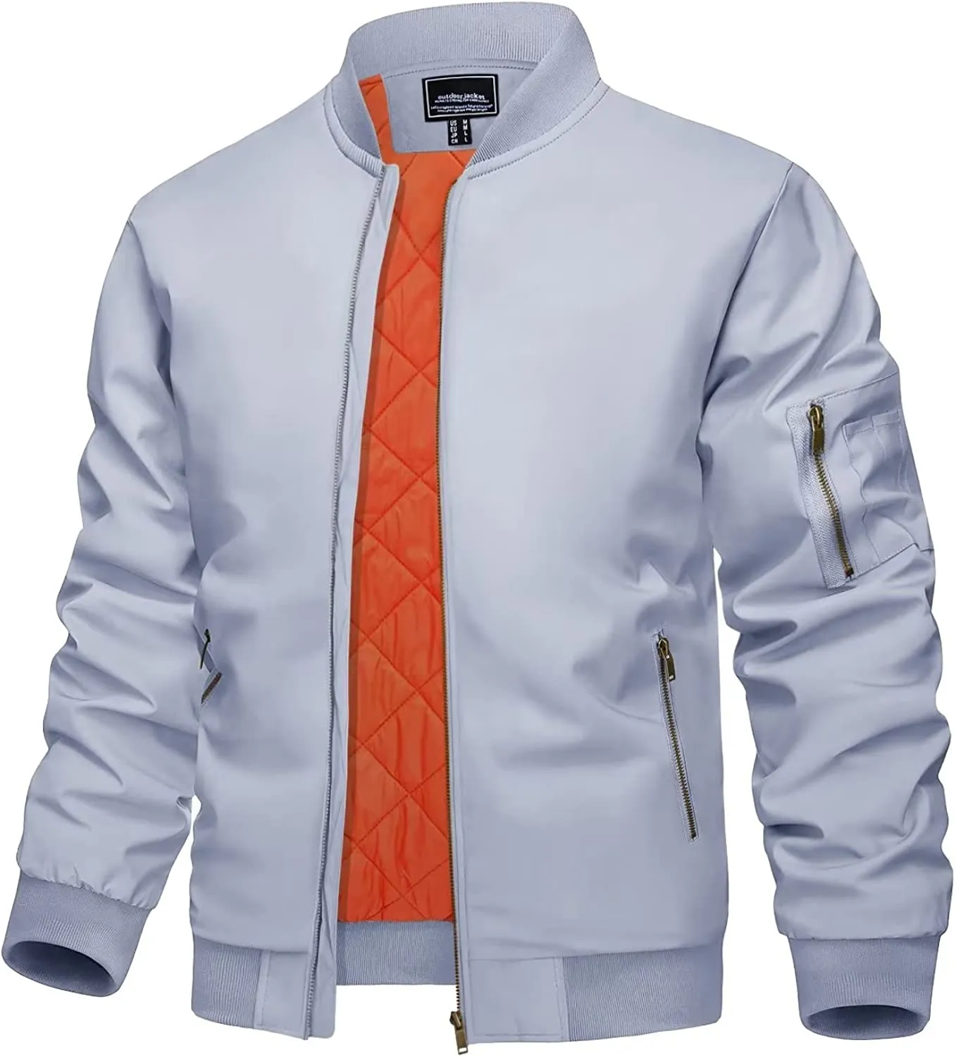 Men's Jacket Casual Windproof Bomber Jackets